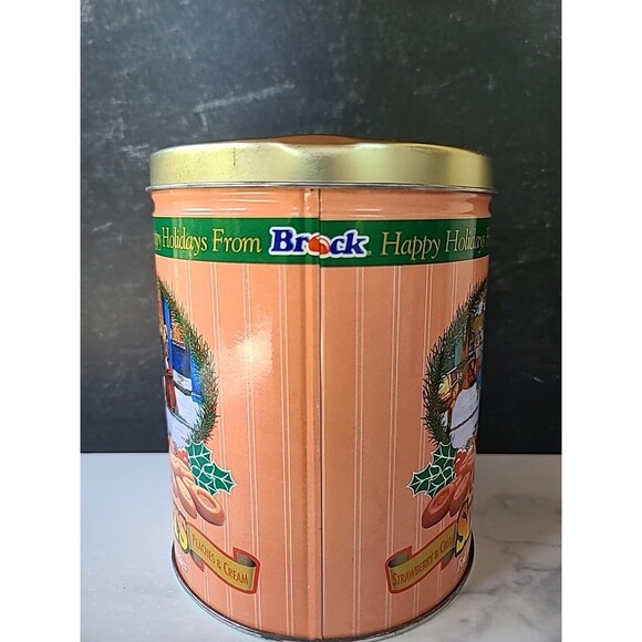 Brock Fruit & Cream Happy Holidays Tin - Picture 4 of 10